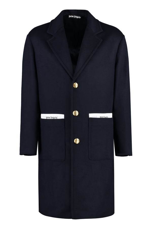 Wool and cashmere coat-0